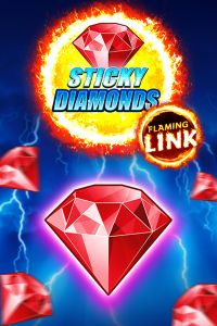 Sticky Diamonds Flaming Link Spiel bei 5Gringos